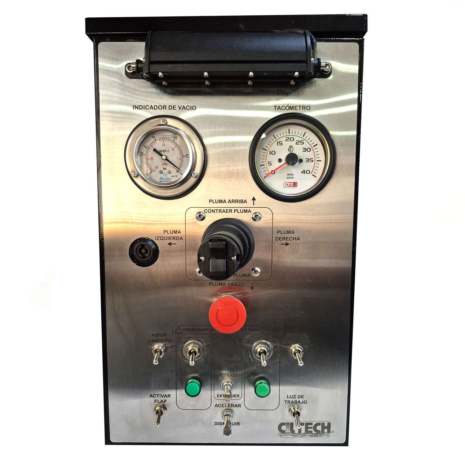 Tablero de control trasero